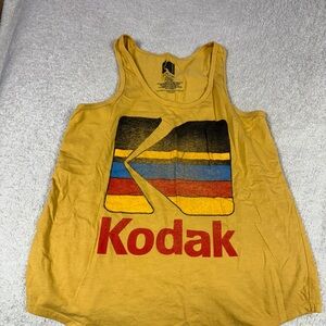 Kodak Yellow Tank Top with Logo